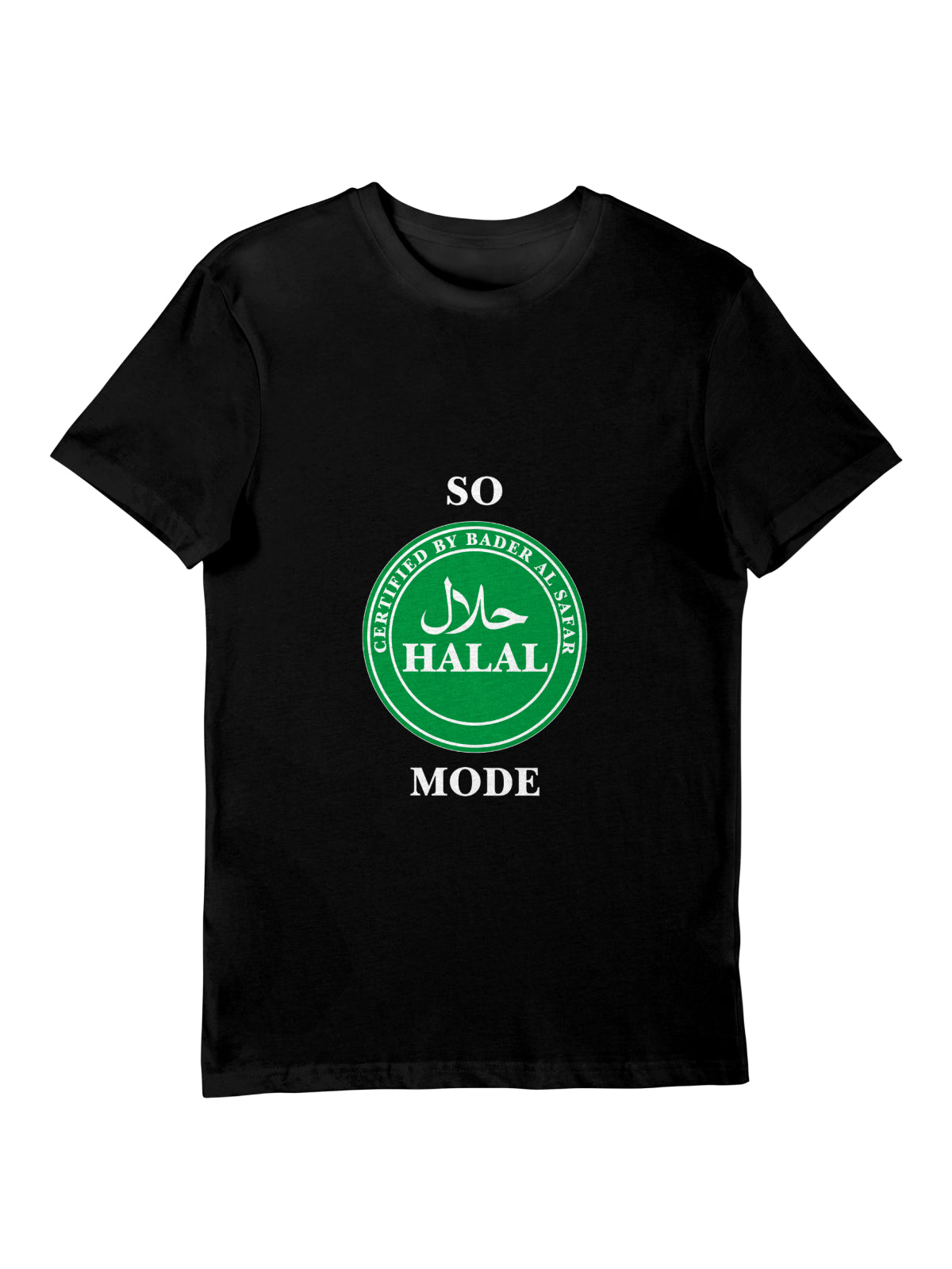 So Halal Mode Logo Tee - Black