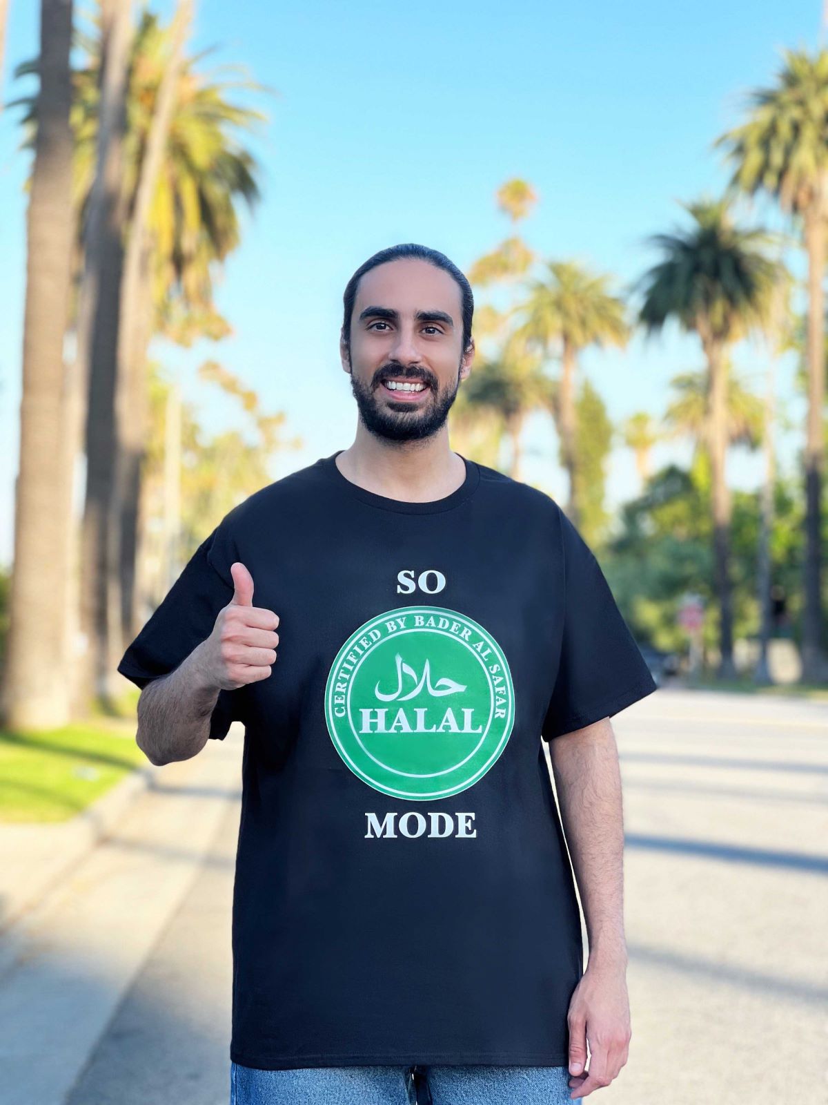 So Halal Mode Logo Tee - Black