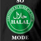 So Halal Mode Logo Tee - Black